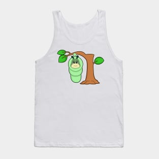 Caterpillar Sleeping Sleeping bag Tank Top